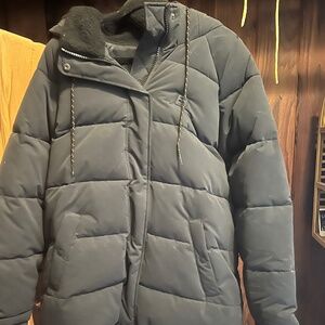 Black Billabong Adventure Series Puffy Winter Coat
